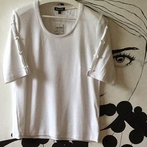 Not so Simple White Tee